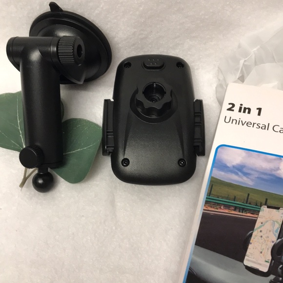 iPhone PHONE HOLDER MOUNT for CAR easy to use black hard plastic - Picture 10 of 15